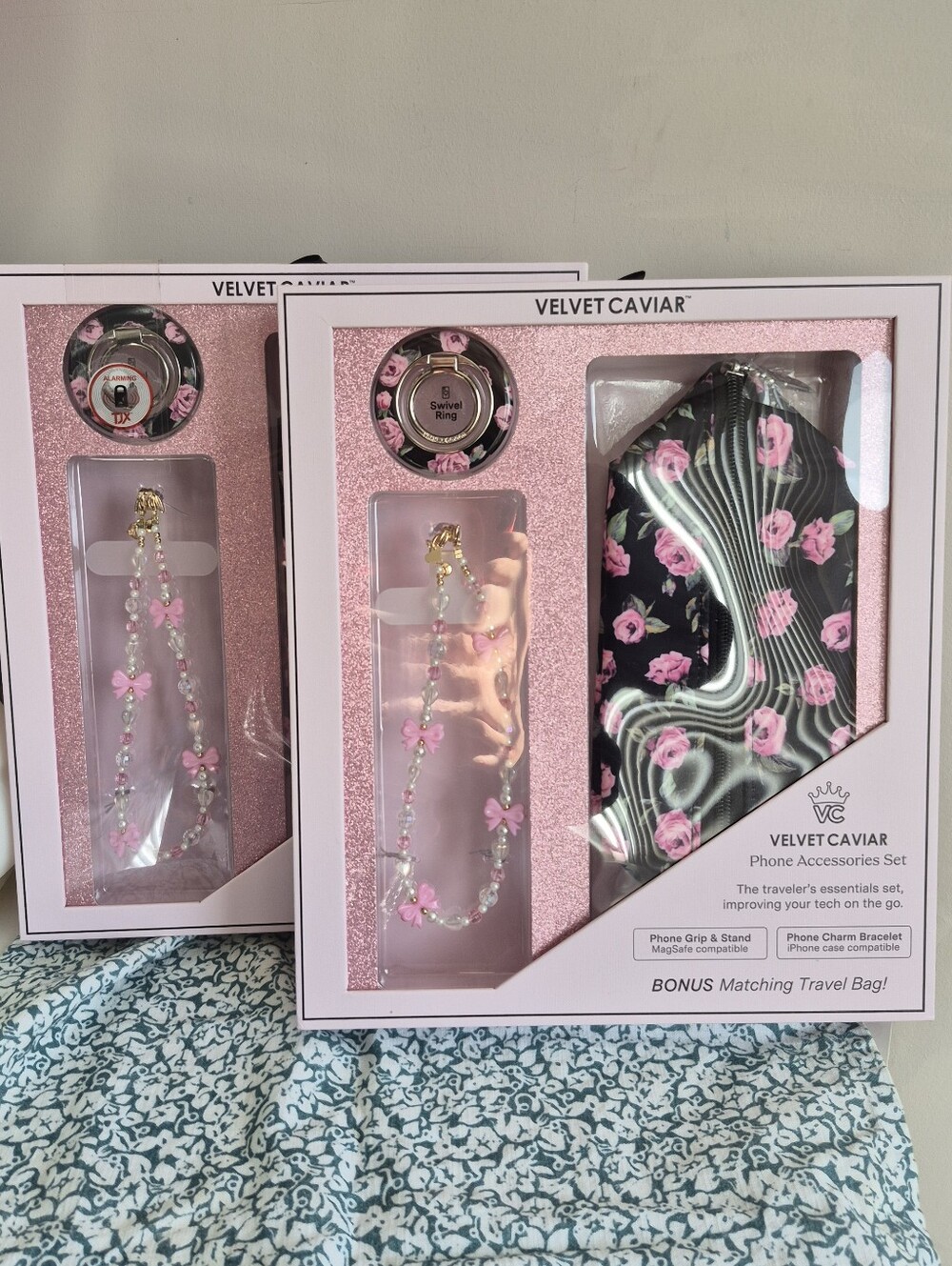 NIB☆ Velvet Caviar Phone Accessories 2 Boxes Bundle
